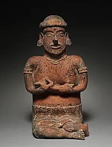 Female Seated Figure by Unknown Artist