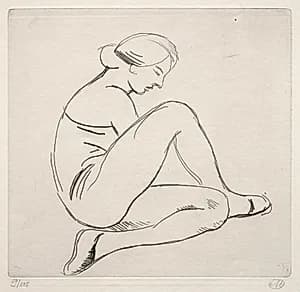 Femme Assise