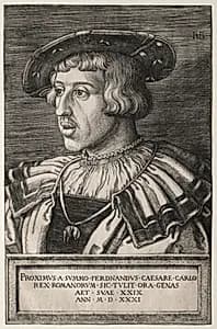 Ferdinand I by Barthel Beham (German, 1502–1540)