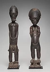 Figure Pair (asye usu) by Unknown Artist