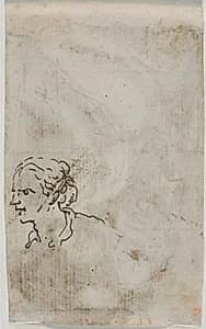 Figure Studies (verso) by Salvator Rosa (Italian, 1615–1673)