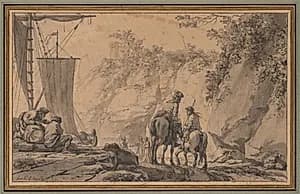 Figures in a Landscape