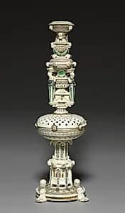 Flower Vase by Saint-Porchaire (French)