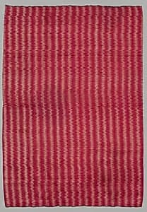 Fragment of Striped Panel by Unknown Artist