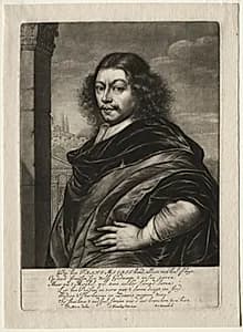 Frans van Mieris I by Abraham Blooteling (Dutch, 1640–1690)