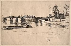 Fulham by James McNeill Whistler (American, 1834–1903)