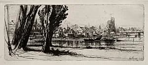 Fulham by Francis Seymour Haden (British, 1818–1910)