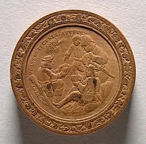 Gaming Piece (obverse) by Martin Brunner (German, 1659–1725)