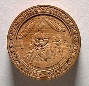 Gaming Piece (obverse) by Martin Brunner (German, 1659–1725)