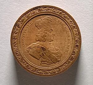Gaming Piece (obverse) by Martin Brunner (German, 1659–1725)