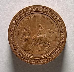 Gaming Piece (obverse) by Martin Brunner (German, 1659–1725)