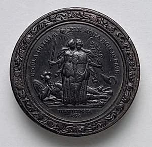 Gaming Piece (reverse) by Martin Brunner (German, 1659–1725)