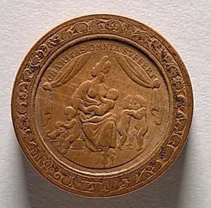 Gaming Piece (reverse) by Martin Brunner (German, 1659–1725)