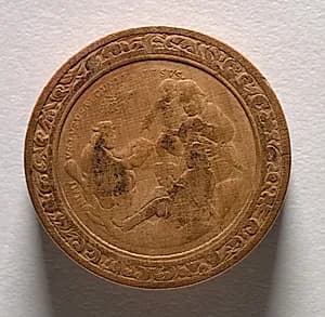 Gaming Piece (reverse) by Martin Brunner (German, 1659–1725)