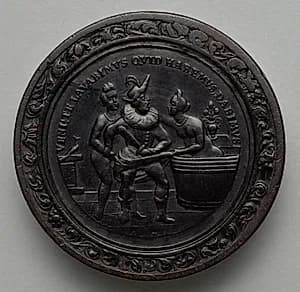 Gaming Piece (reverse) by Martin Brunner (German, 1659–1725)