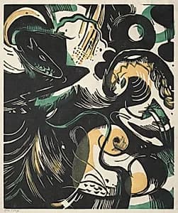 Genesis II by Franz Marc (German, 1880–1916)