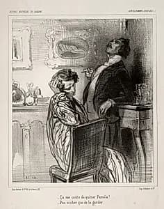 Gentils Hommes Bourgeois by Paul Gavarni (French, 1804–1866)