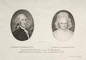 George and Martha Washington