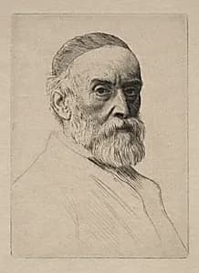 George Frederic Watts by Alphonse Legros (French, 1837–1911)