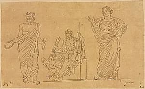 Gods and Goddess by Jacques-Louis David (French, 1748–1825)