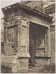 Goldsmith's Arch, Rome by Frédéric Flachéron (French, 1813–1883)