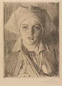 Gulli II by Anders Zorn (Swedish, 1860–1920)