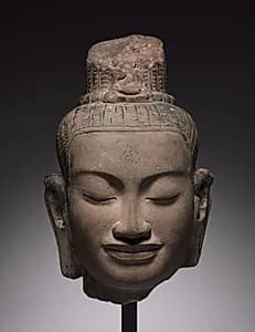 Head of Lokeshvara by Unknown Artist
