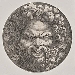 Head of Silenus