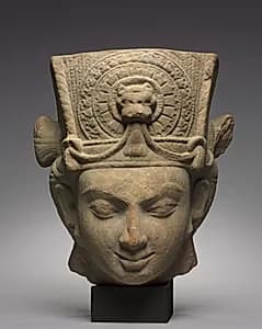 Head of Vishnu by Unknown Artist
