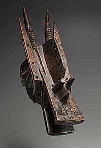 Helmet Mask by Unknown Artist