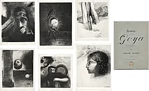 Homage to Goya by Odilon Redon (French, 1840–1916)