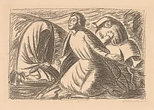 Hope and Despair II by Ernst Barlach (German, 1870–1938)