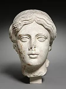 Idealized Head by Unknown Artist