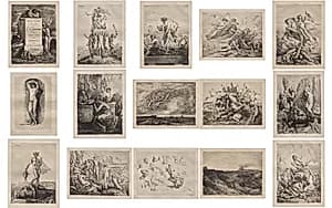Improvisations sur cuivre by Nicolas-François Chifflart (French, 1825–1901)