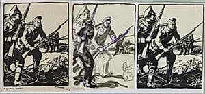Infanterie russe by Auguste Louis Lepère (French, 1849–1918)