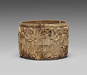 Ivory Pyx (Box) by Unknown Artist