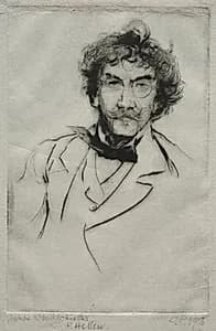 James MacNeill Whistler by Paul César Helleu (French, 1859–1927)