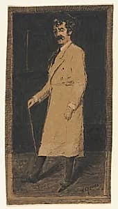 James McNeill Whistler by Walter Greaves (British, 1841–1930)