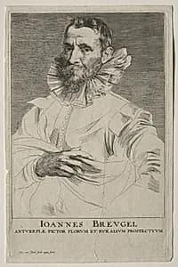 Jan Brueghel by Anthony van Dyck (Flemish, 1599–1641)