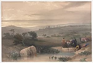 Jerusalem from the North by David Roberts (Scottish, 1796–1864)