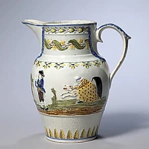Jug by Staffordshire Factory (British)
