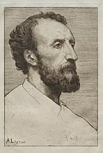 Jules Dalou by Alphonse Legros (French, 1837–1911)