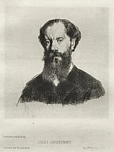 Jules Jacquemart by Marcellin Gilbert Desboutin (French, 1823–1902)