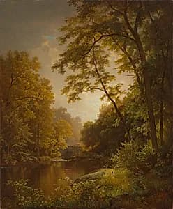 June Day by William Trost Richards (American, 1833–1905)