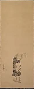 Kenshu, Monk with Shrimp