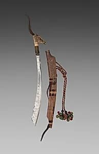 Knife and Scabbard by Unknown Artist