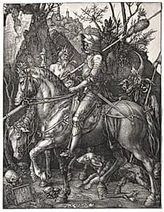 Knight, Death, and the Devil by Albrecht Dürer (German, 1471–1528)