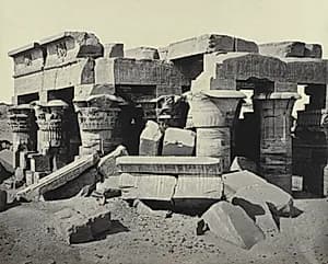 Kom Ombo by Francis Frith (British, 1822–1898)