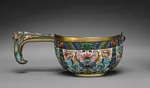 Kovsh (Wine Vessel) by House of Fabergé (Russian, 1842–1918)