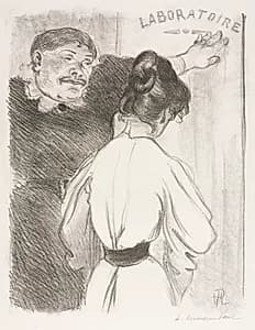 Laboratoire by Hermann Paul (French, 1864–1940)